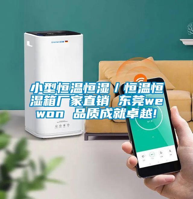 小型恒溫恒濕/恒溫恒濕箱廠家直銷 東莞wewon 品質成就卓越!