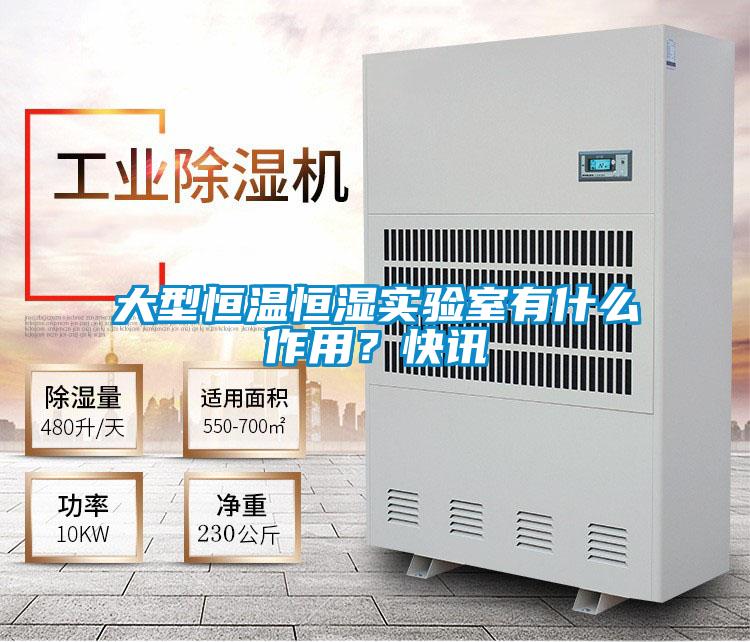 大型恒溫恒濕實(shí)驗(yàn)室有什么作用？快訊