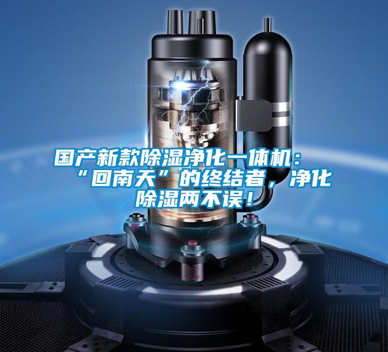 國產(chǎn)新款除濕凈化一體機(jī)：“回南天”的終結(jié)者，凈化除濕兩不誤！
