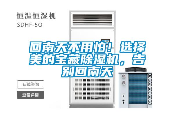 回南天不用怕！選擇美的寶藏除濕機(jī)，告別回南天