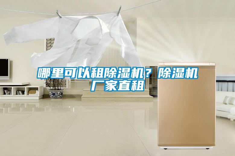 哪里可以租除濕機？除濕機廠家直租