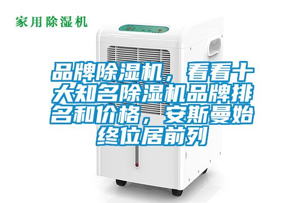 品牌除濕機(jī)，看看十大知名除濕機(jī)品牌排名和價格，安斯曼始終位居前列