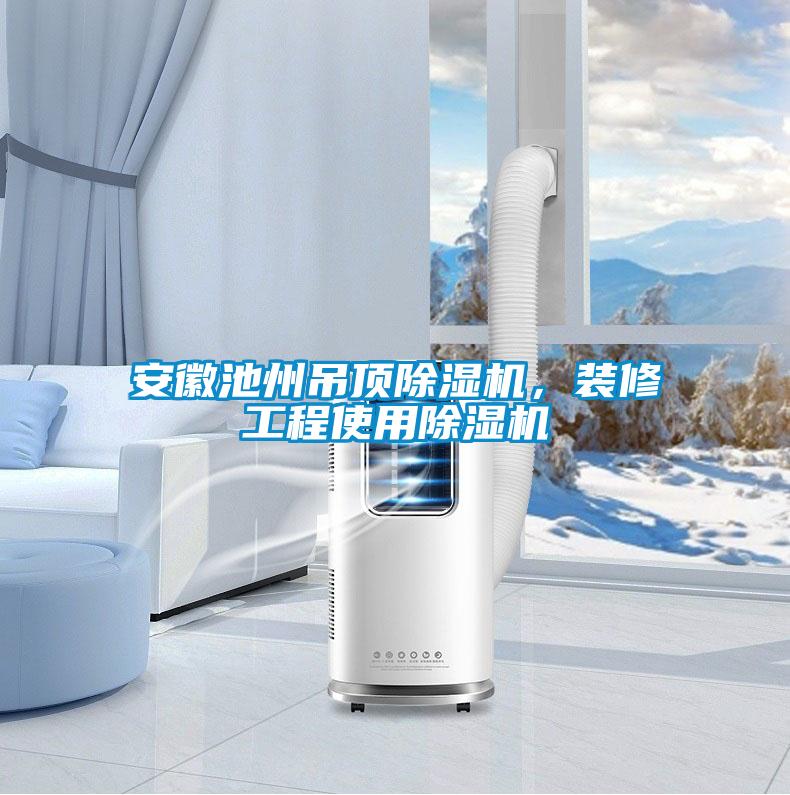 安徽池州吊頂除濕機(jī)，裝修工程使用除濕機(jī)