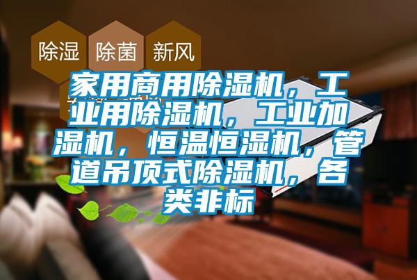 家用商用除濕機，工業(yè)用除濕機，工業(yè)加濕機，恒溫恒濕機，管道吊頂式除濕機，各類非標
