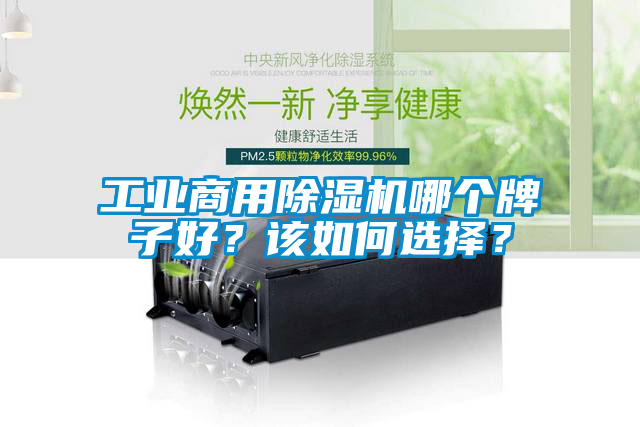 工業(yè)商用除濕機(jī)哪個牌子好？該如何選擇？