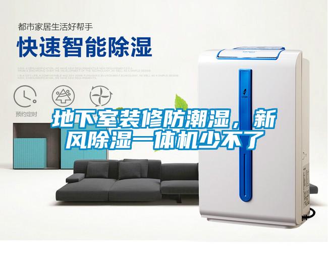 地下室裝修防潮濕，新風除濕一體機少不了