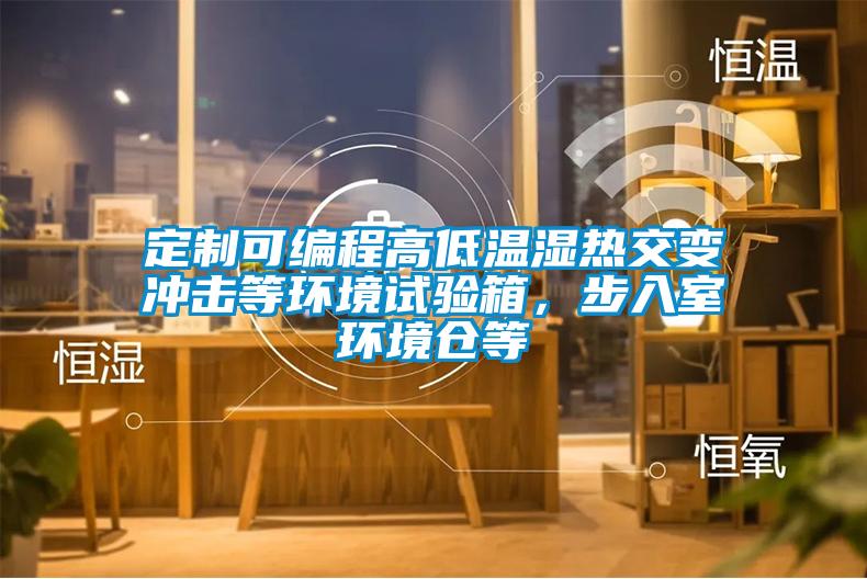 定制可編程高低溫濕熱交變沖擊等環(huán)境試驗(yàn)箱，步入室環(huán)境倉等