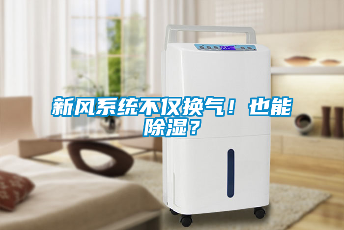 新風(fēng)系統(tǒng)不僅換氣！也能除濕？