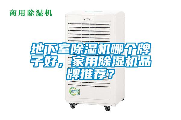 地下室除濕機哪個牌子好，家用除濕機品牌推薦？