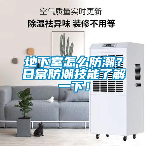地下室怎么防潮？日常防潮技能了解一下！