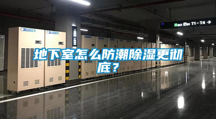 地下室怎么防潮除濕更徹底？