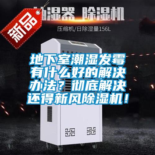 地下室潮濕發(fā)霉有什么好的解決辦法？徹底解決還得新風(fēng)除濕機(jī)！