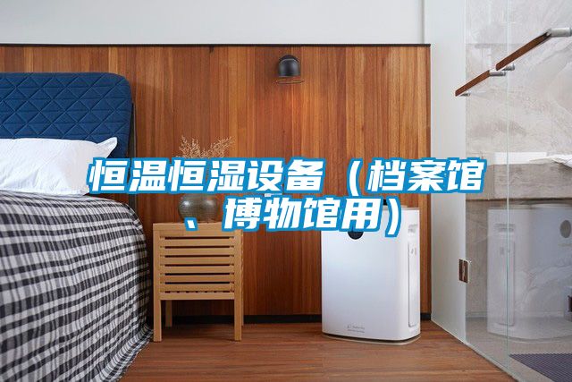 恒溫恒濕設(shè)備（檔案館、博物館用）