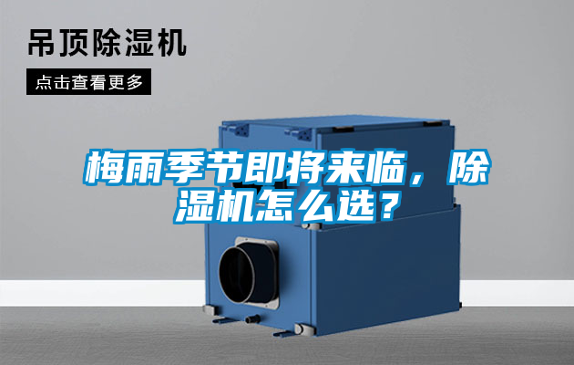 梅雨季節(jié)即將來臨，除濕機怎么選？