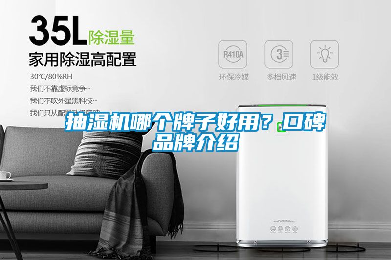 抽濕機哪個牌子好用？口碑品牌介紹