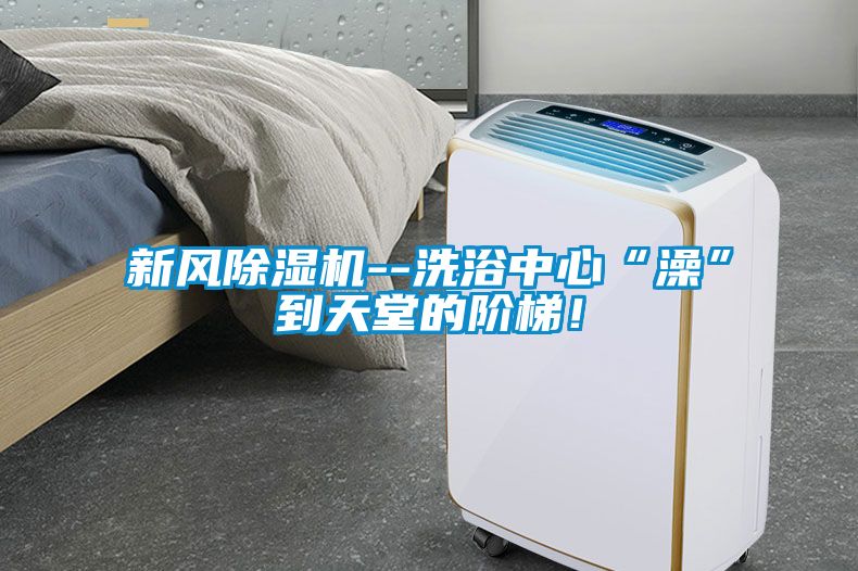 新風(fēng)除濕機--洗浴中心“澡”到天堂的階梯！