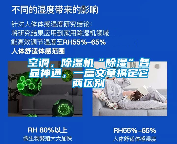 空調(diào)，除濕機“除濕”各顯神通，一篇文章搞定它兩區(qū)別
