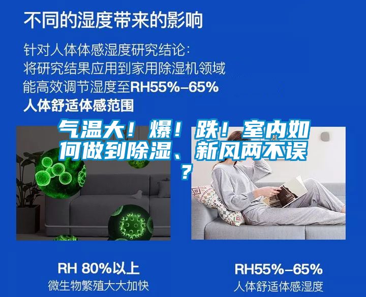 氣溫大！爆！跌！室內(nèi)如何做到除濕、新風(fēng)兩不誤？