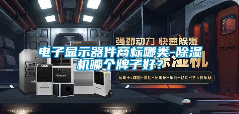 電子顯示器件商標哪類-除濕機哪個牌子好？