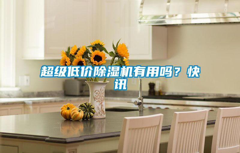 超級低價除濕機有用嗎？快訊