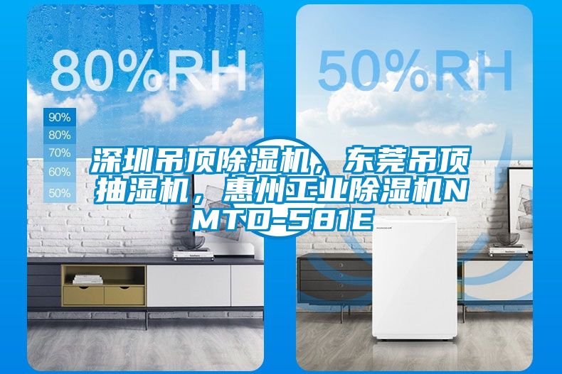 深圳吊頂除濕機(jī)，東莞吊頂抽濕機(jī)，惠州工業(yè)除濕機(jī)NMTD-581E