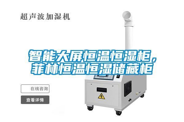 智能大屏恒溫恒濕柜，菲林恒溫恒濕儲藏柜