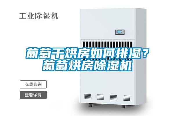 葡萄干烘房如何排濕？葡萄烘房除濕機