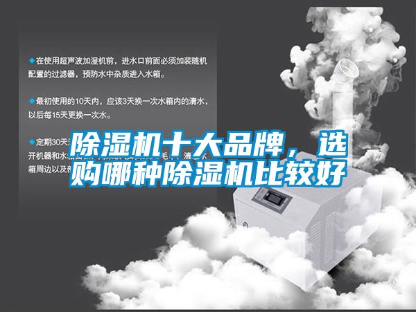 除濕機十大品牌，選購哪種除濕機比較好