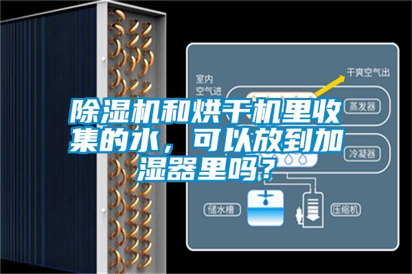 除濕機(jī)和烘干機(jī)里收集的水，可以放到加濕器里嗎？