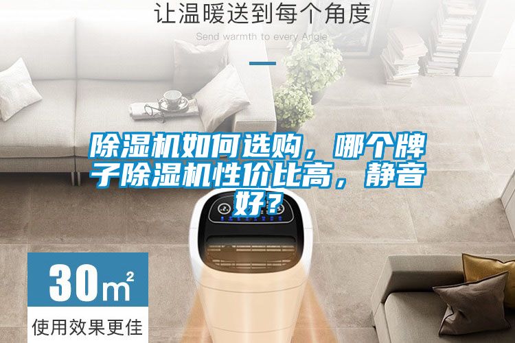 除濕機(jī)如何選購(gòu)，哪個(gè)牌子除濕機(jī)性價(jià)比高，靜音好？