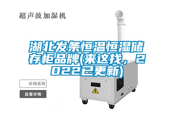 湖北發(fā)條恒溫恒濕儲(chǔ)存柜品牌(來這找，2022已更新)