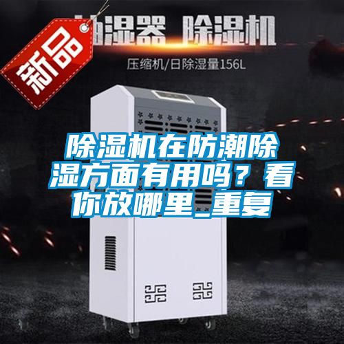 除濕機(jī)在防潮除濕方面有用嗎？看你放哪里_重復(fù)