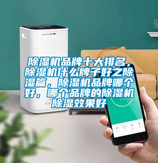 除濕機(jī)品牌十大排名，除濕機(jī)什么牌子好之除濕篇，除濕機(jī)品牌哪個(gè)好，哪個(gè)品牌的除濕機(jī)除濕效果好