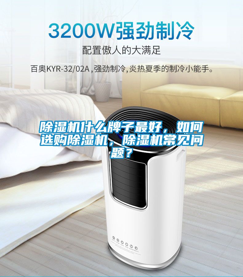 除濕機什么牌子最好，如何選購除濕機，除濕機常見問題？