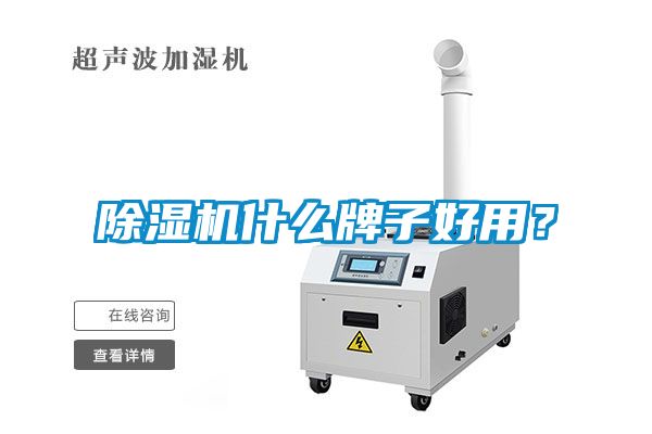 除濕機什么牌子好用？