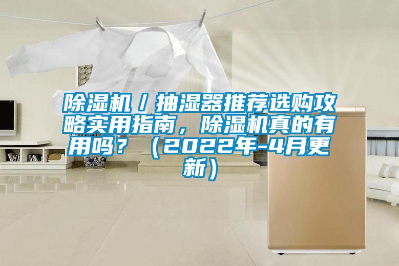 除濕機(jī)／抽濕器推薦選購(gòu)攻略實(shí)用指南，除濕機(jī)真的有用嗎？（2022年-4月更新）
