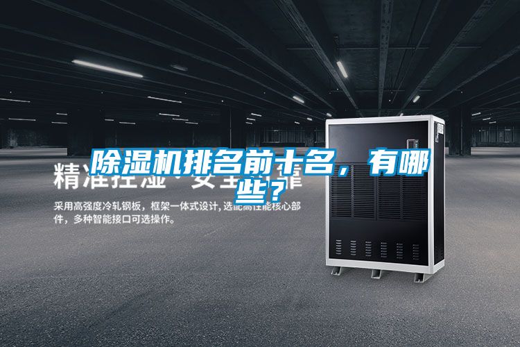 除濕機排名前十名，有哪些？