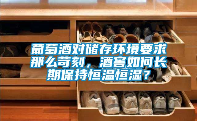 葡萄酒對儲存環(huán)境要求那么苛刻，酒窖如何長期保持恒溫恒濕？