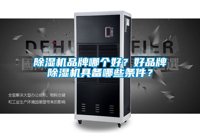 除濕機(jī)品牌哪個(gè)好？好品牌除濕機(jī)具備哪些條件？