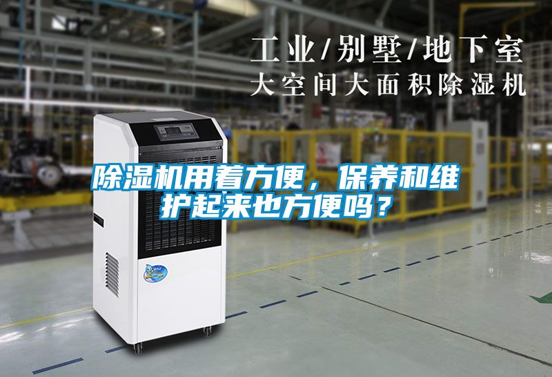 除濕機用著方便，保養(yǎng)和維護起來也方便嗎？
