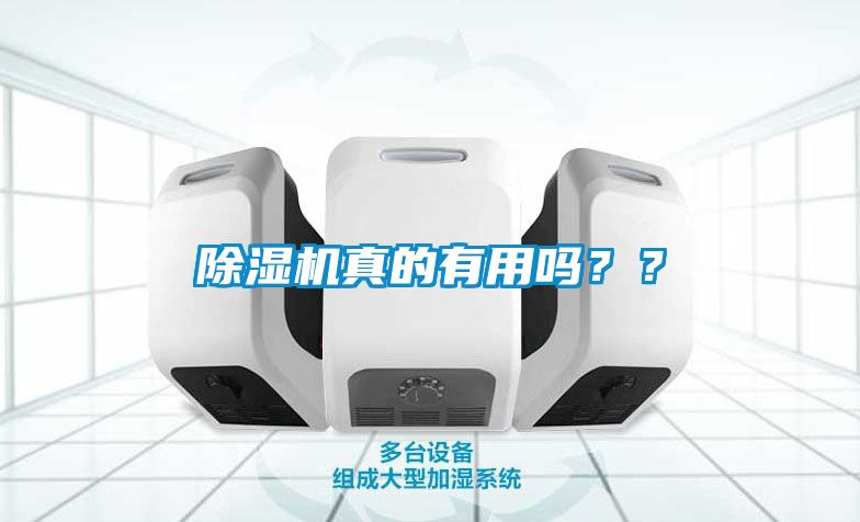 除濕機真的有用嗎？？