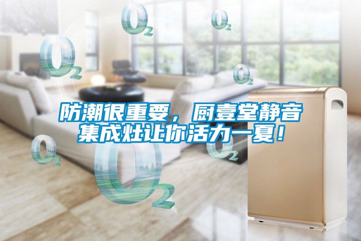 防潮很重要，廚壹堂靜音集成灶讓你活力一夏！