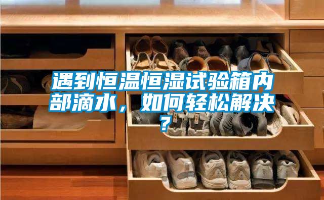 遇到恒溫恒濕試驗(yàn)箱內(nèi)部滴水，如何輕松解決？