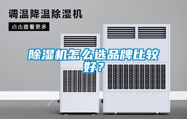 除濕機(jī)怎么選品牌比較好？