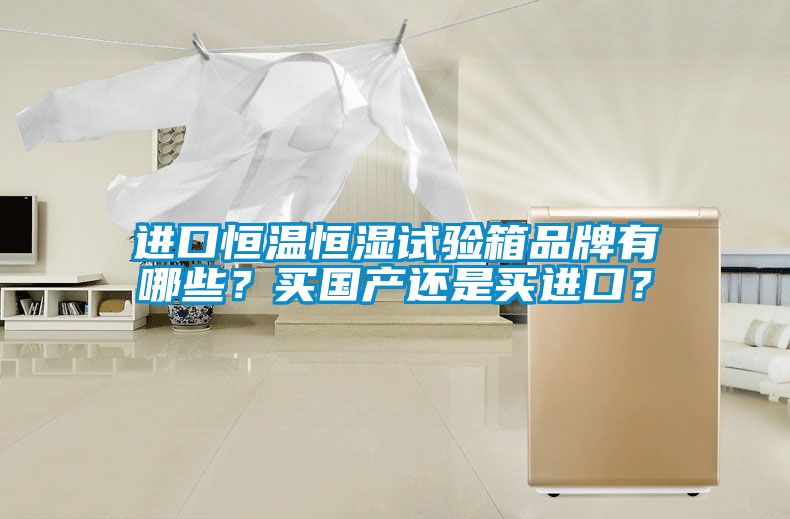 進(jìn)口恒溫恒濕試驗(yàn)箱品牌有哪些？買國(guó)產(chǎn)還是買進(jìn)口？