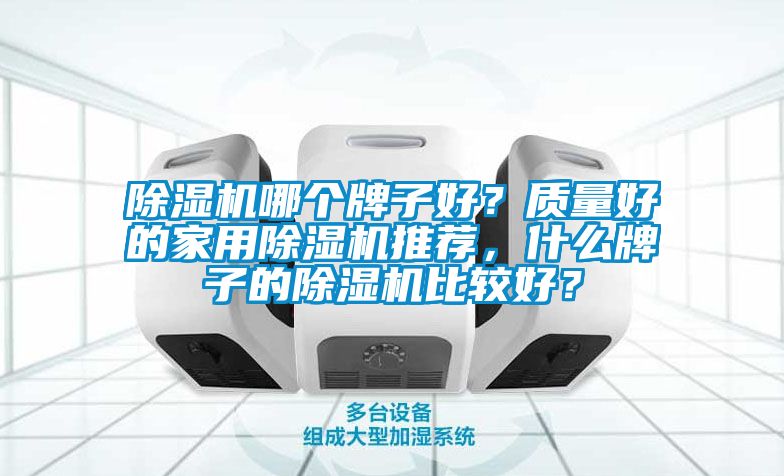 除濕機(jī)哪個(gè)牌子好？質(zhì)量好的家用除濕機(jī)推薦，什么牌子的除濕機(jī)比較好？