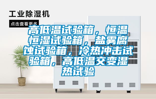高低溫試驗(yàn)箱，恒溫恒濕試驗(yàn)箱，鹽霧腐蝕試驗(yàn)箱，冷熱沖擊試驗(yàn)箱，高低溫交變濕熱試驗(yàn)