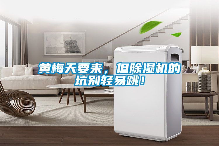 黃梅天要來，但除濕機(jī)的坑別輕易跳！